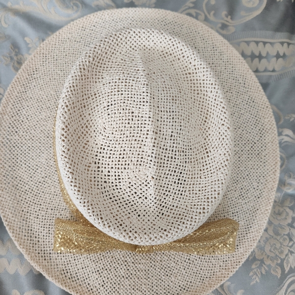 The Scala Collection Hat with Gold Bow - Picture 2 of 4